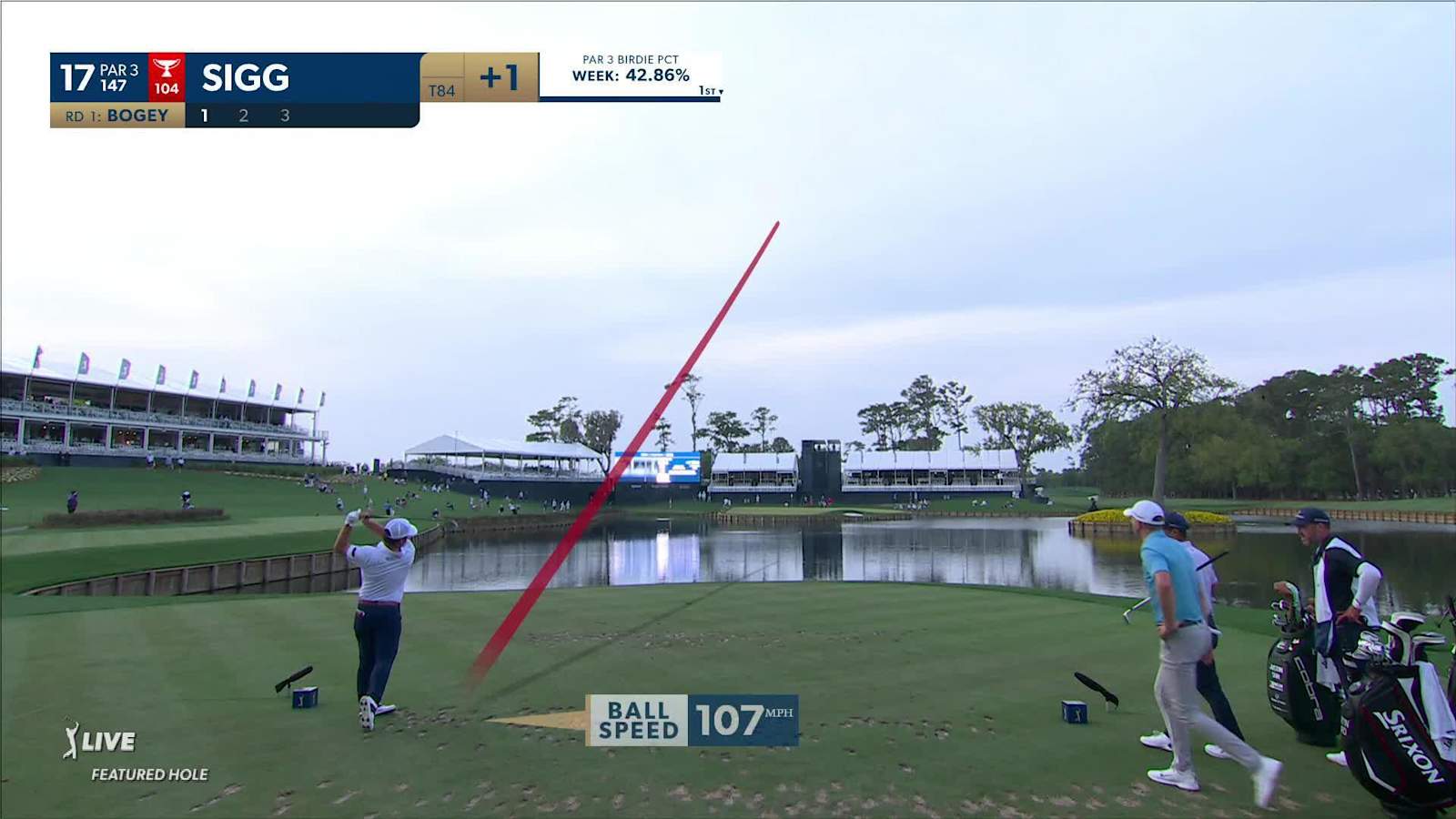 Greyson Sigg sticks it close to yield birdie at THE PLAYERS