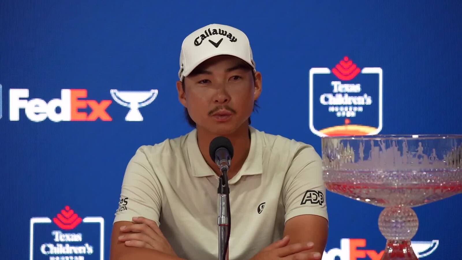 Min Woo Lee’s news conference after winning Texas Children’s Houston Open