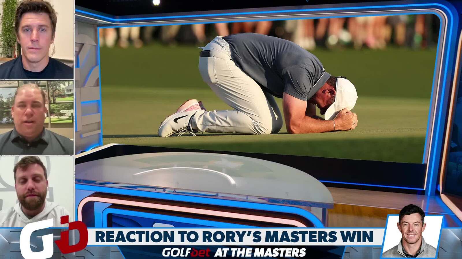 Golfbet reaction: Rory McIlroy wins the Masters
