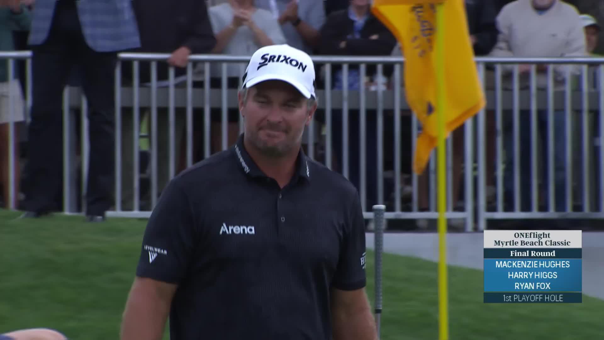 Ryan Fox makes birdie on the first playoff hole at ONEflight Myrtle