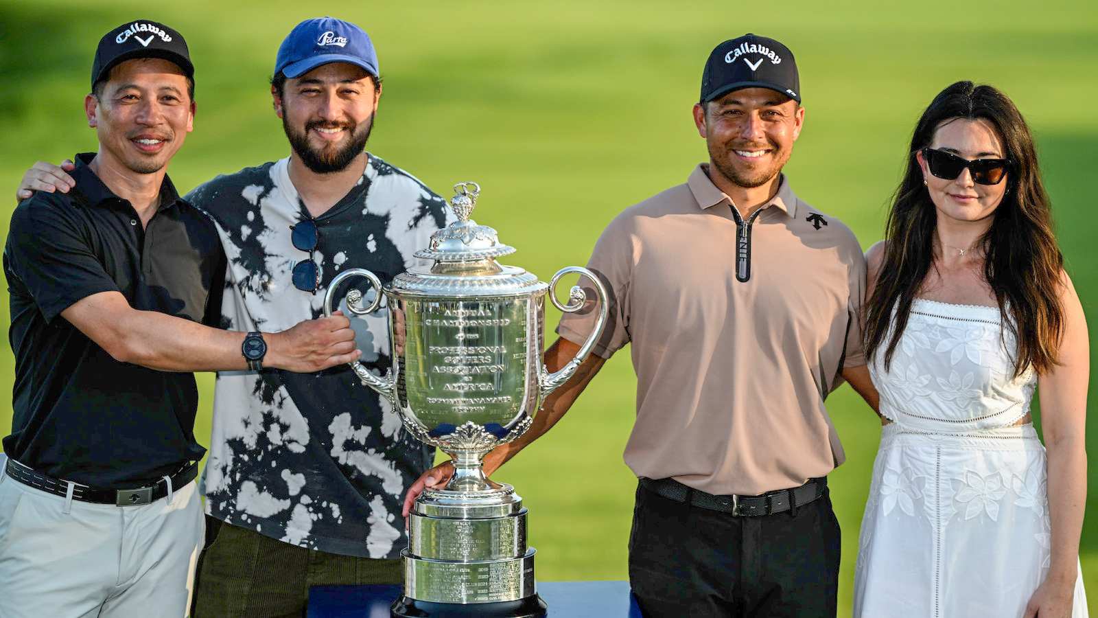 Xander Schauffele shares breakthrough PGA Championship win with family