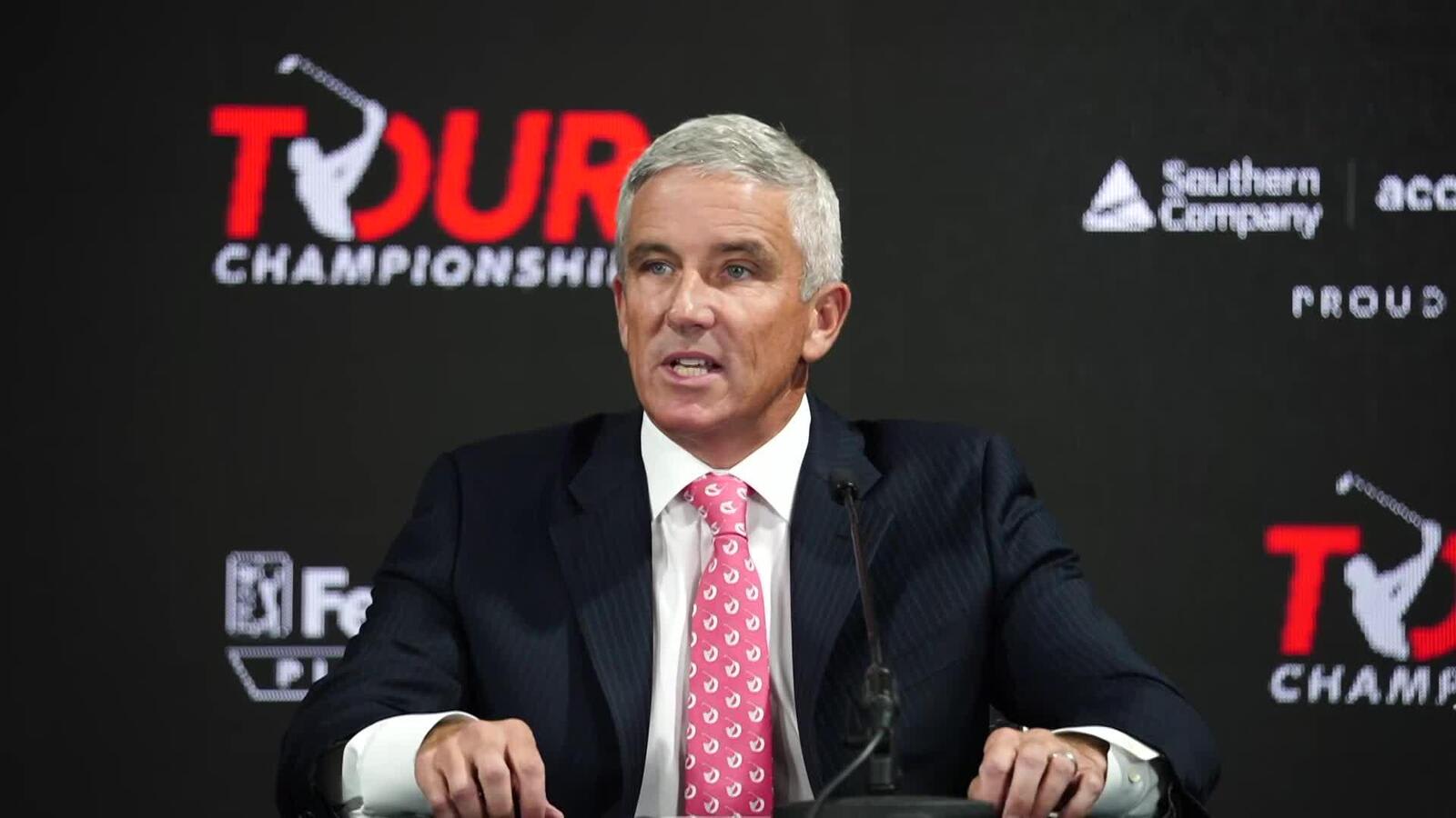 Commissioner Jay Monahan announces enhancements to PGA TOUR at TOUR Championship