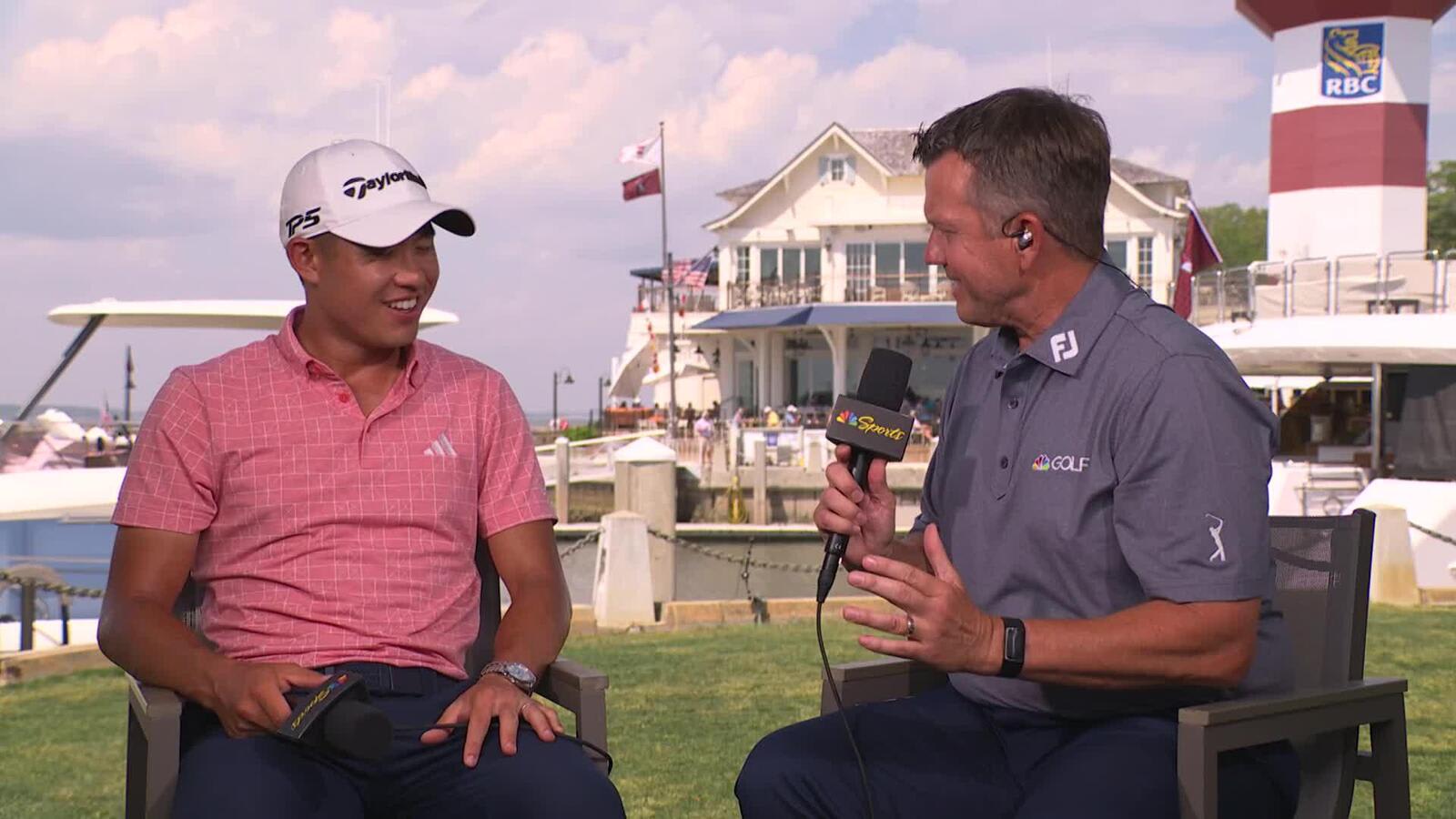 Collin Morikawa's interview after Round 2 of RBC Heritage