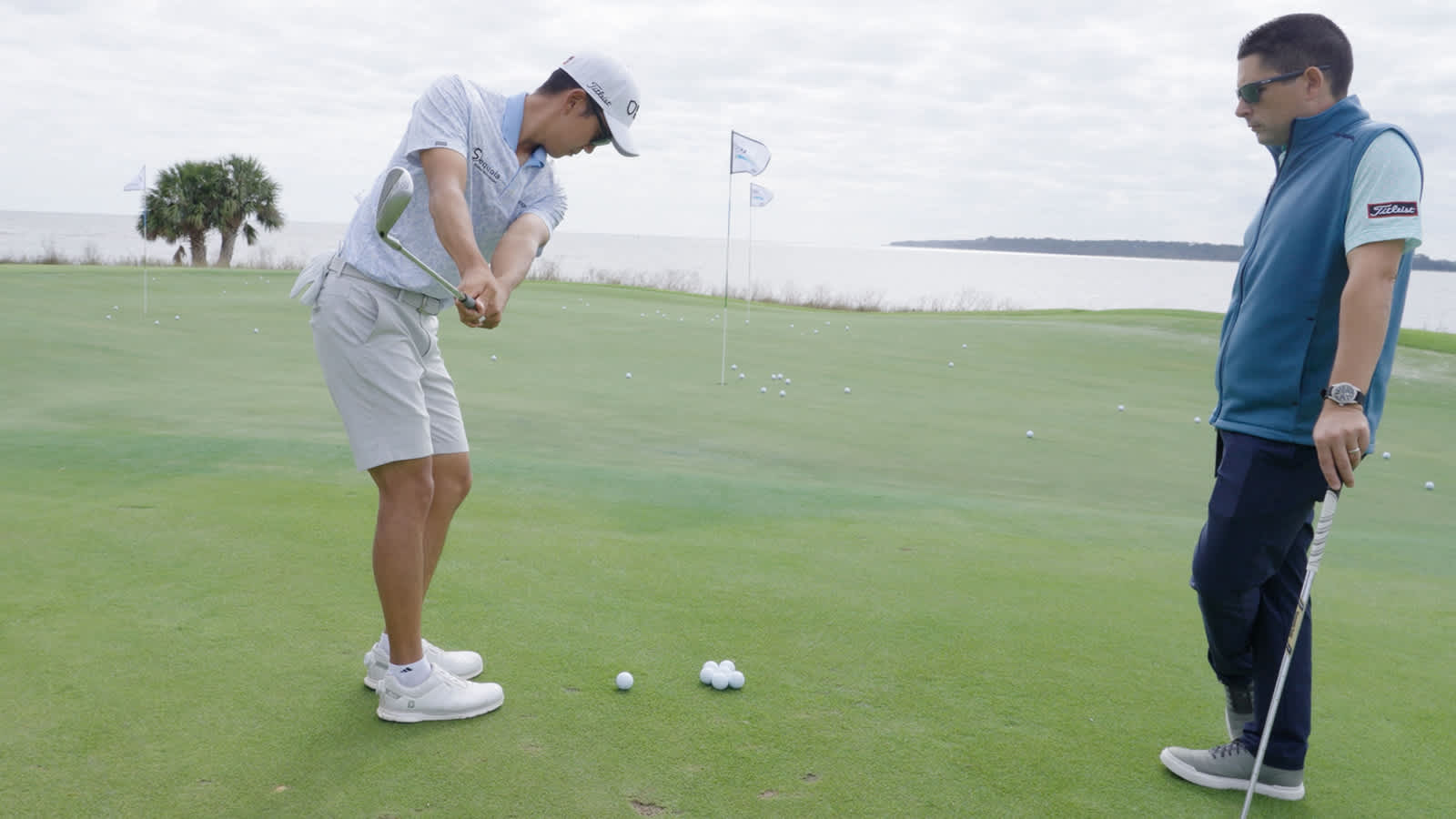 Titleist’s Aaron Dill and Michael Kim explore Vokey K* grind at The RSM Classic