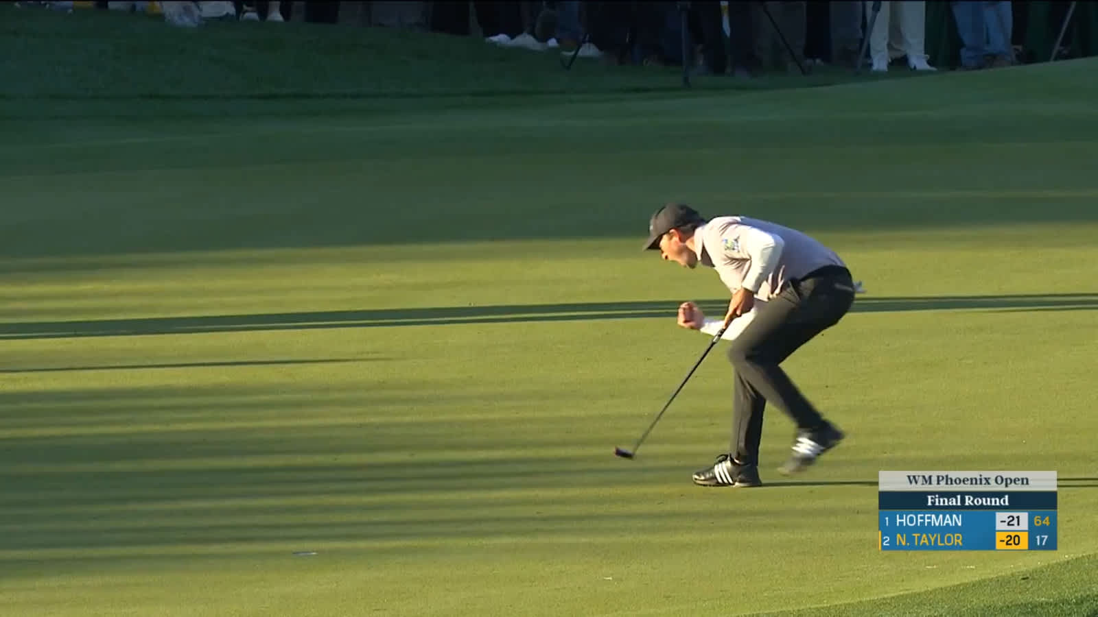 Nick Taylor makes clutch birdie on 72nd hole to force playoff at WM Phoenix Open