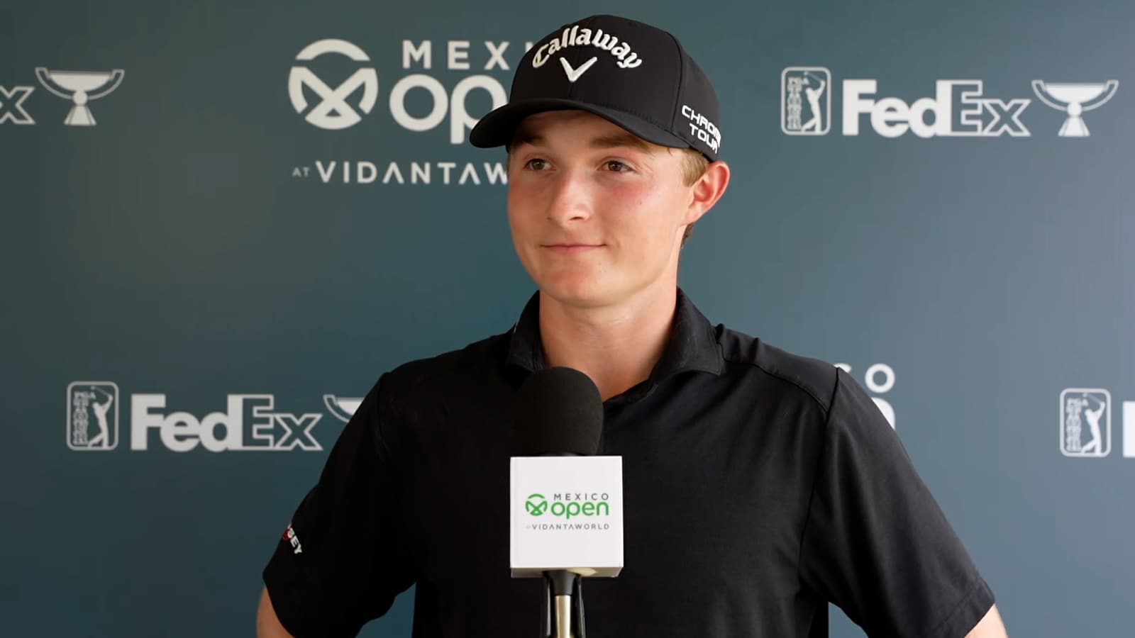 Blades Brown interview after making first PGA TOUR cut at Mexico Open