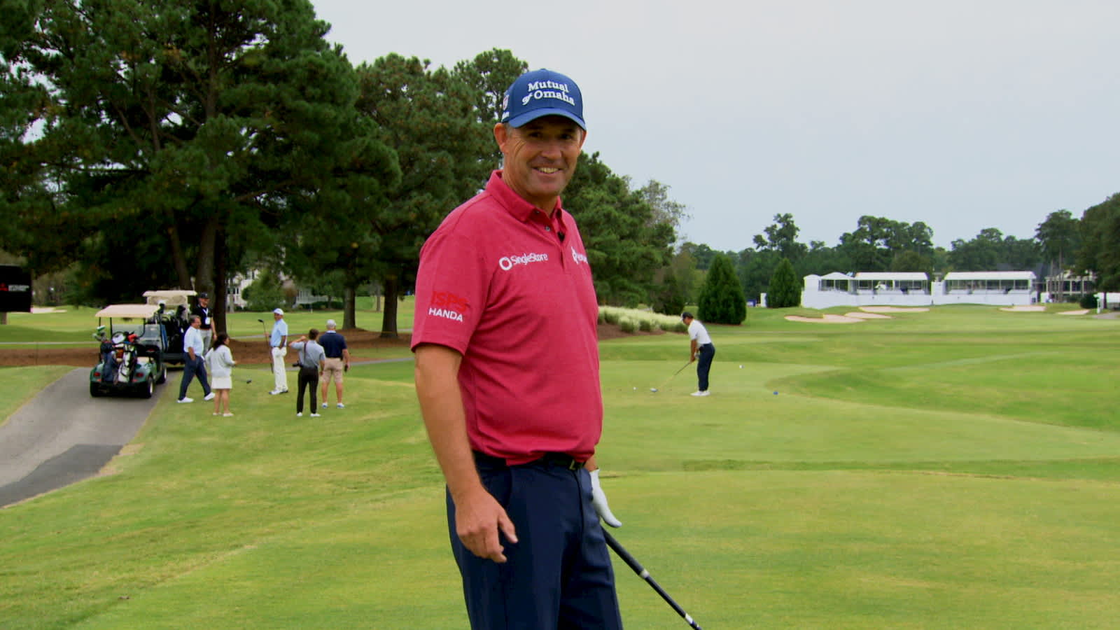 Padraig Harrington on his pursuit of speed off the tee