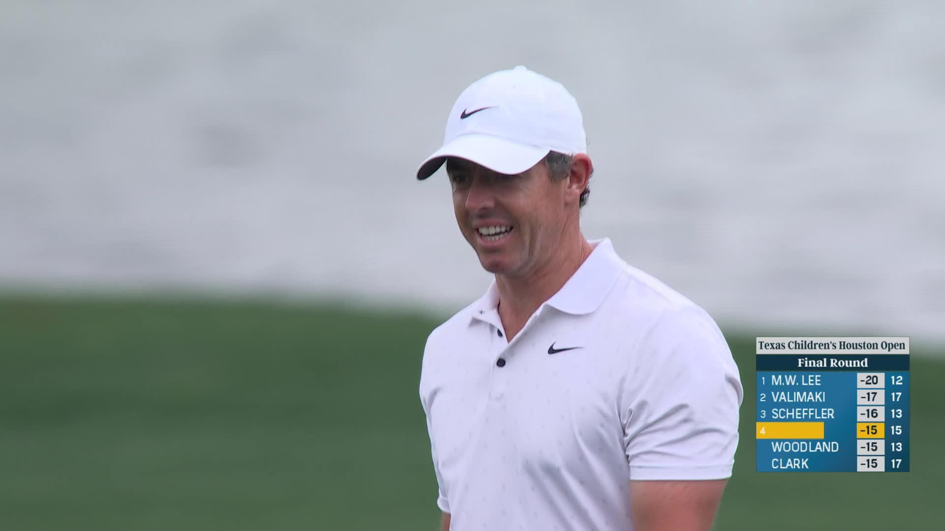 Rory McIlroy makes birdie on No. 16 at Houston Open