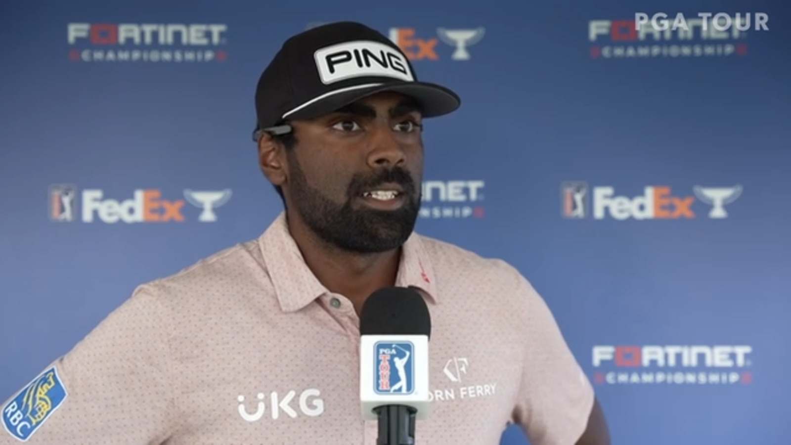 Sahith Theegala’s interview after Round 3 of the Fortinet Championship