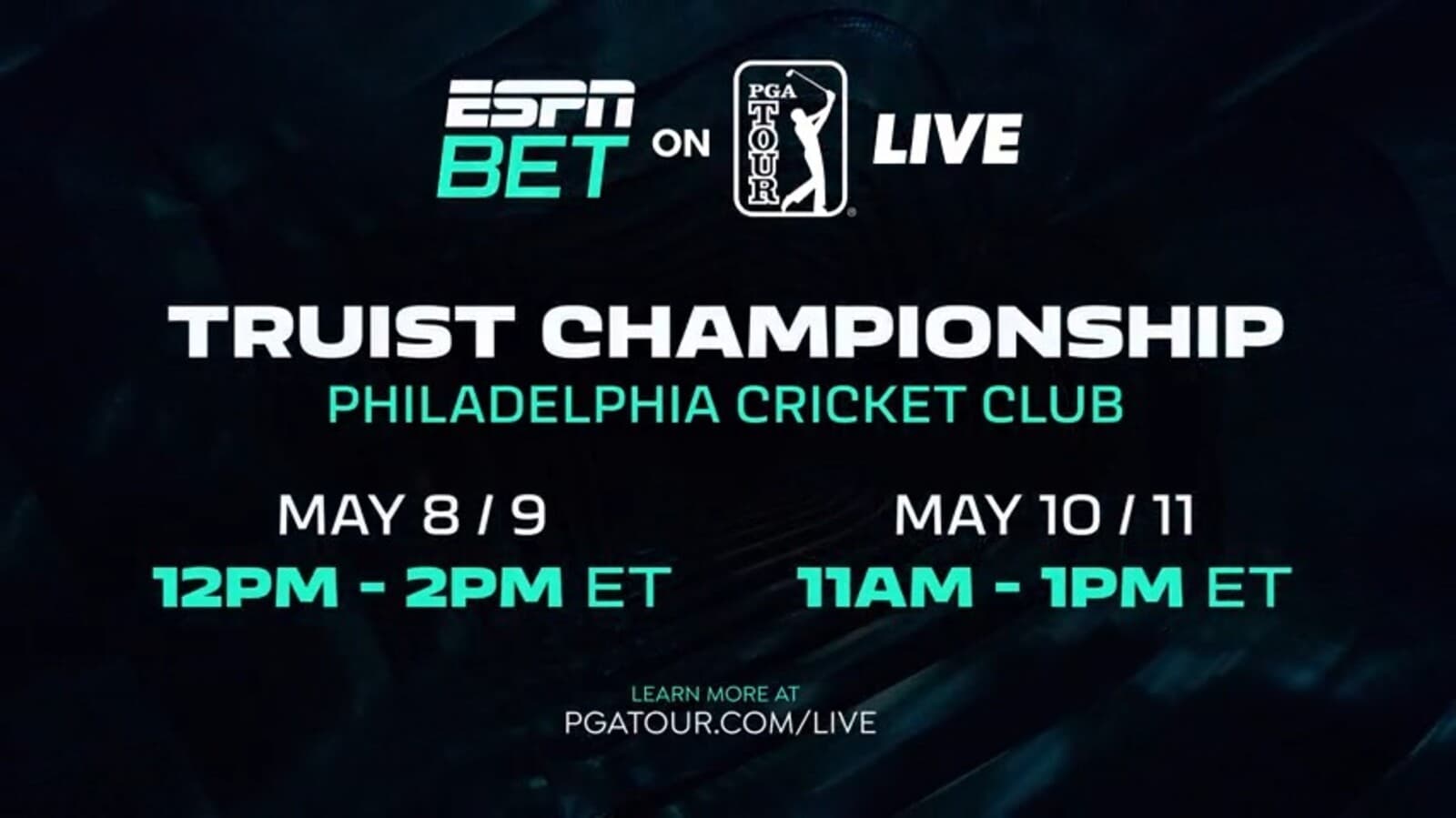 ESPN BET feed on PGA TOUR LIVE returns for Truist Championship