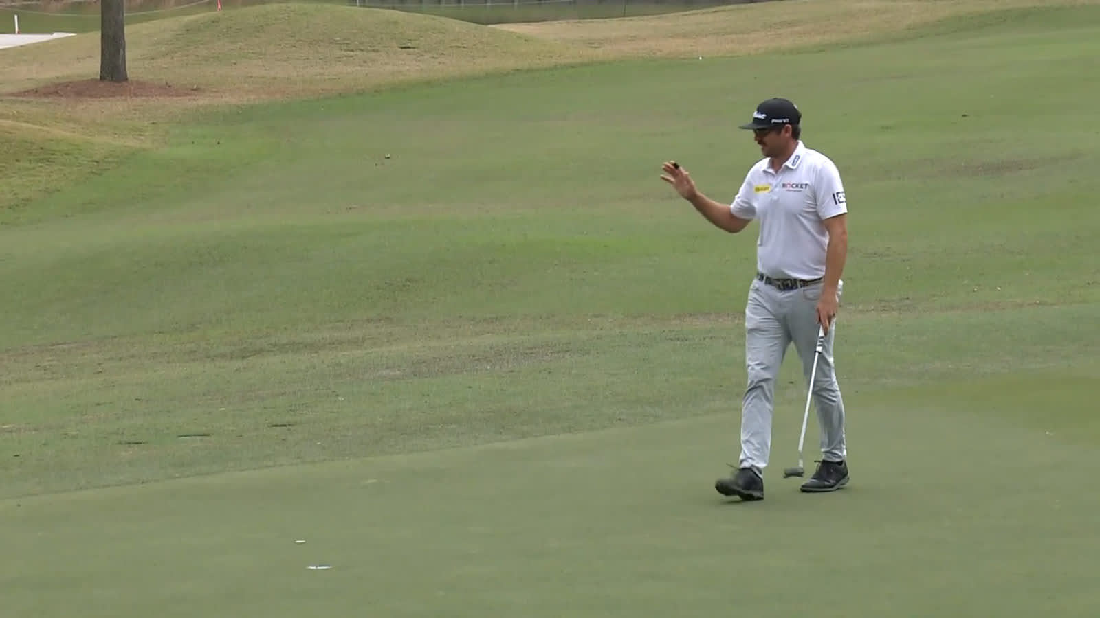 Lanto Griffin rolls in a birdie putt at PGA TOUR Q-School