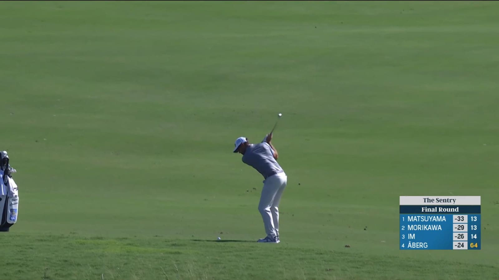 Corey Conners wedges it tight to set up birdie at The Sentry