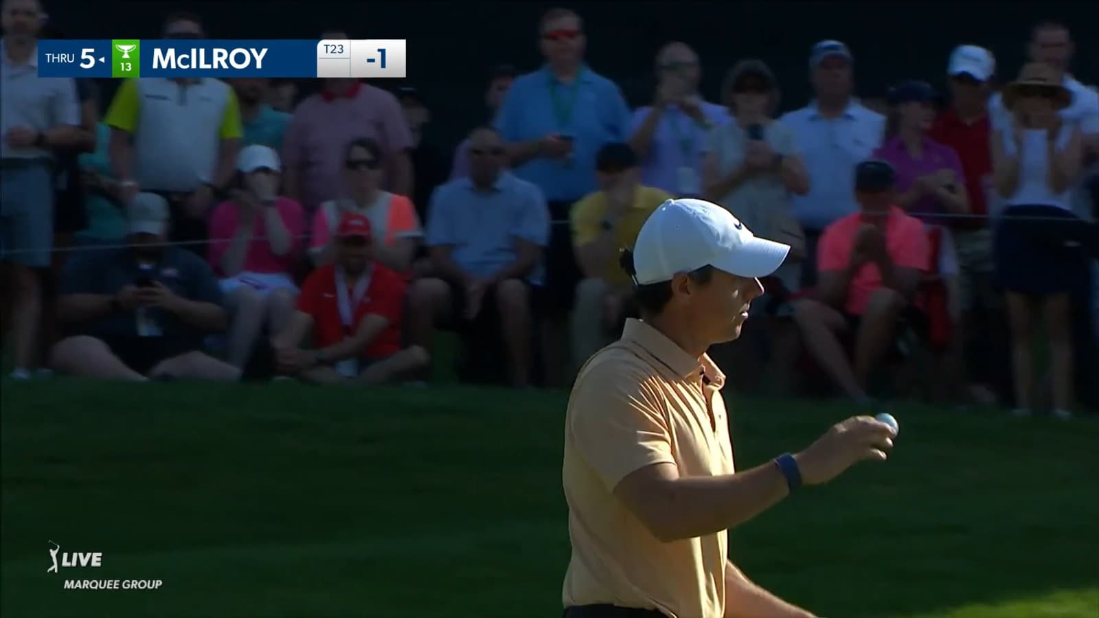 Rory McIlroy's dialed in approach leads to birdie at the Memorial