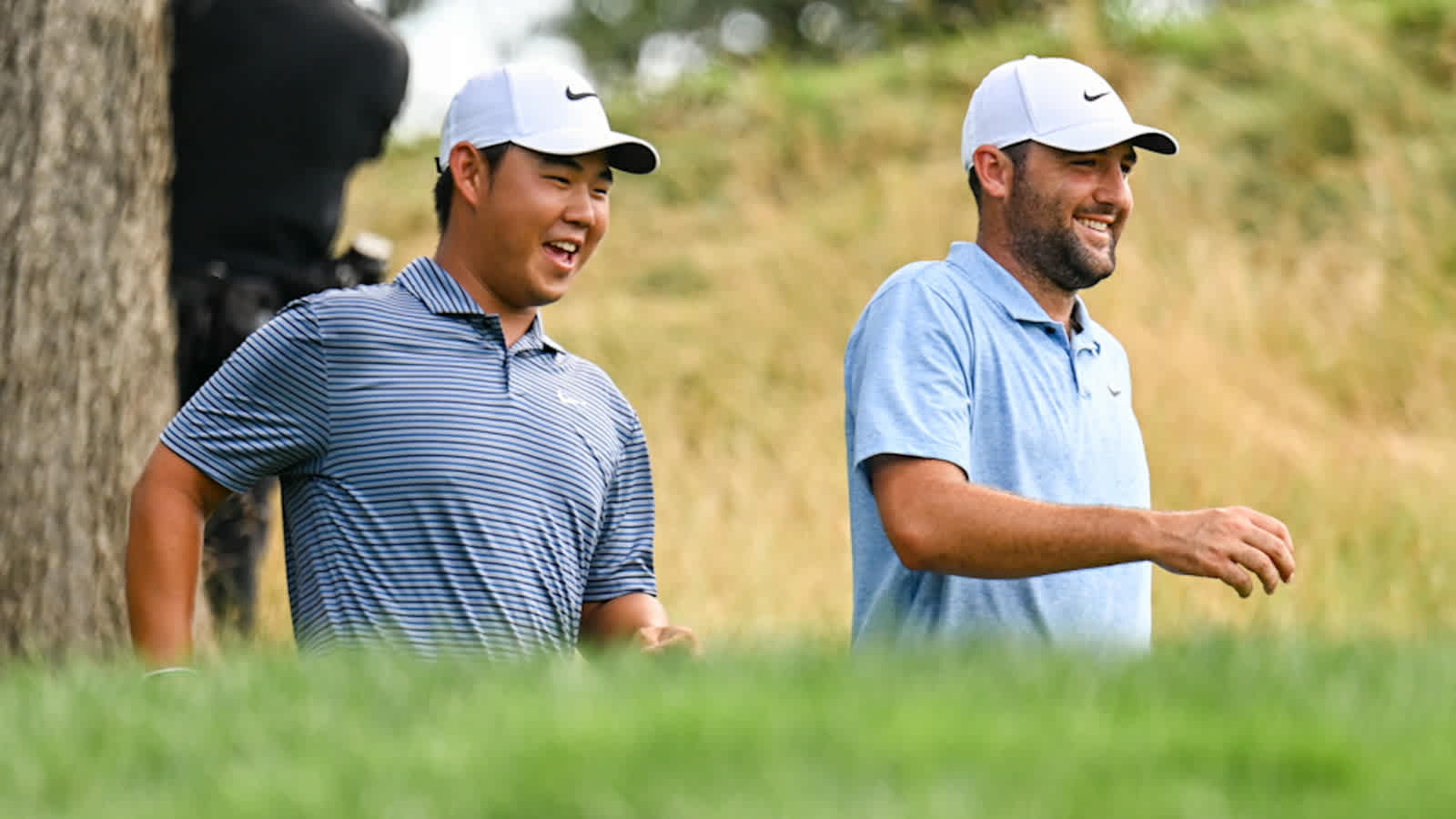 Scottie Scheffler and Tom Kim’s friendship on display while competing at Travelers