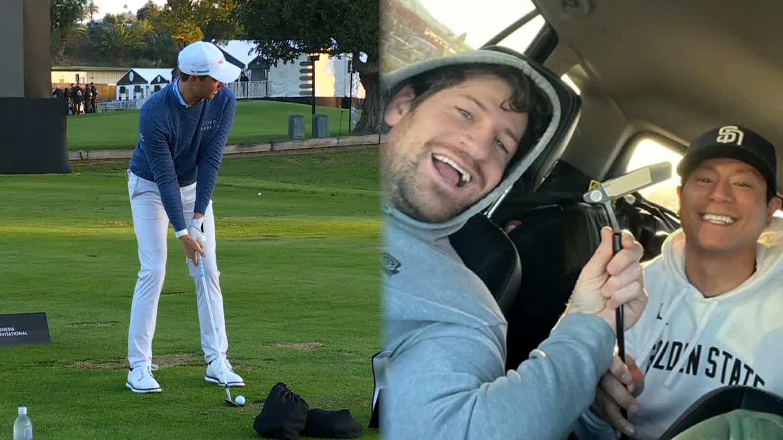 Ben Griffin's caddie drives 12 hours round-trip to procure clubs for The Genesis