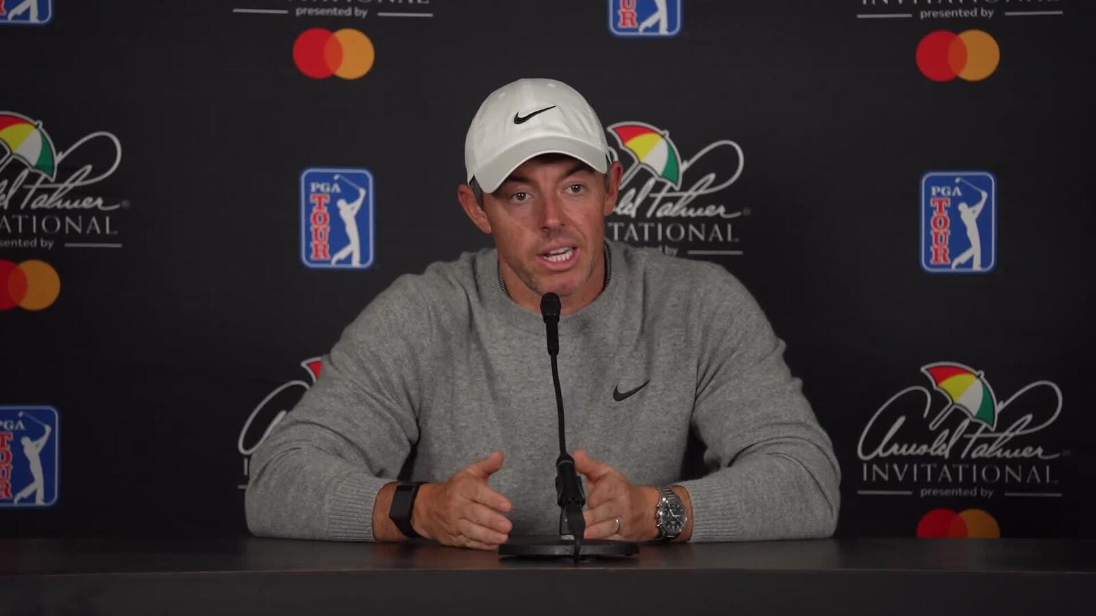Rory McIlroy on equipment changes at Bay Hill