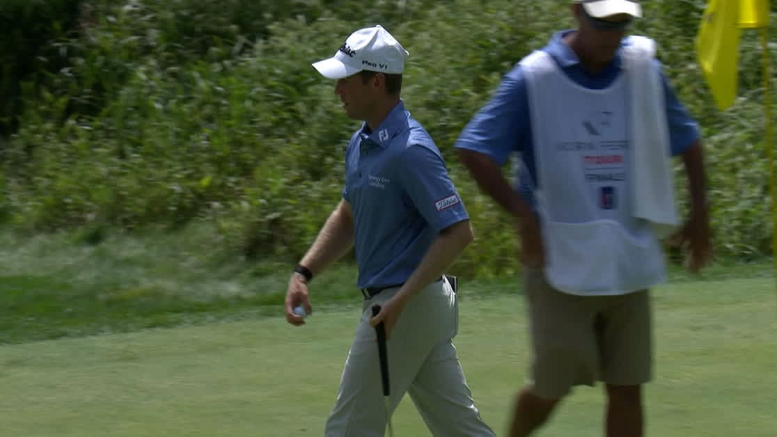 Tyler Duncan sinks lengthy birdie putt at Korn Ferry Tour Championship