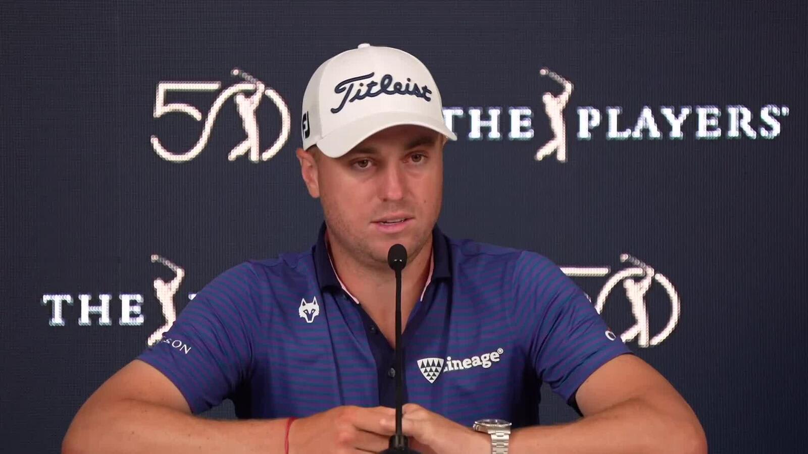 Justin Thomas on being more appreciative of his game