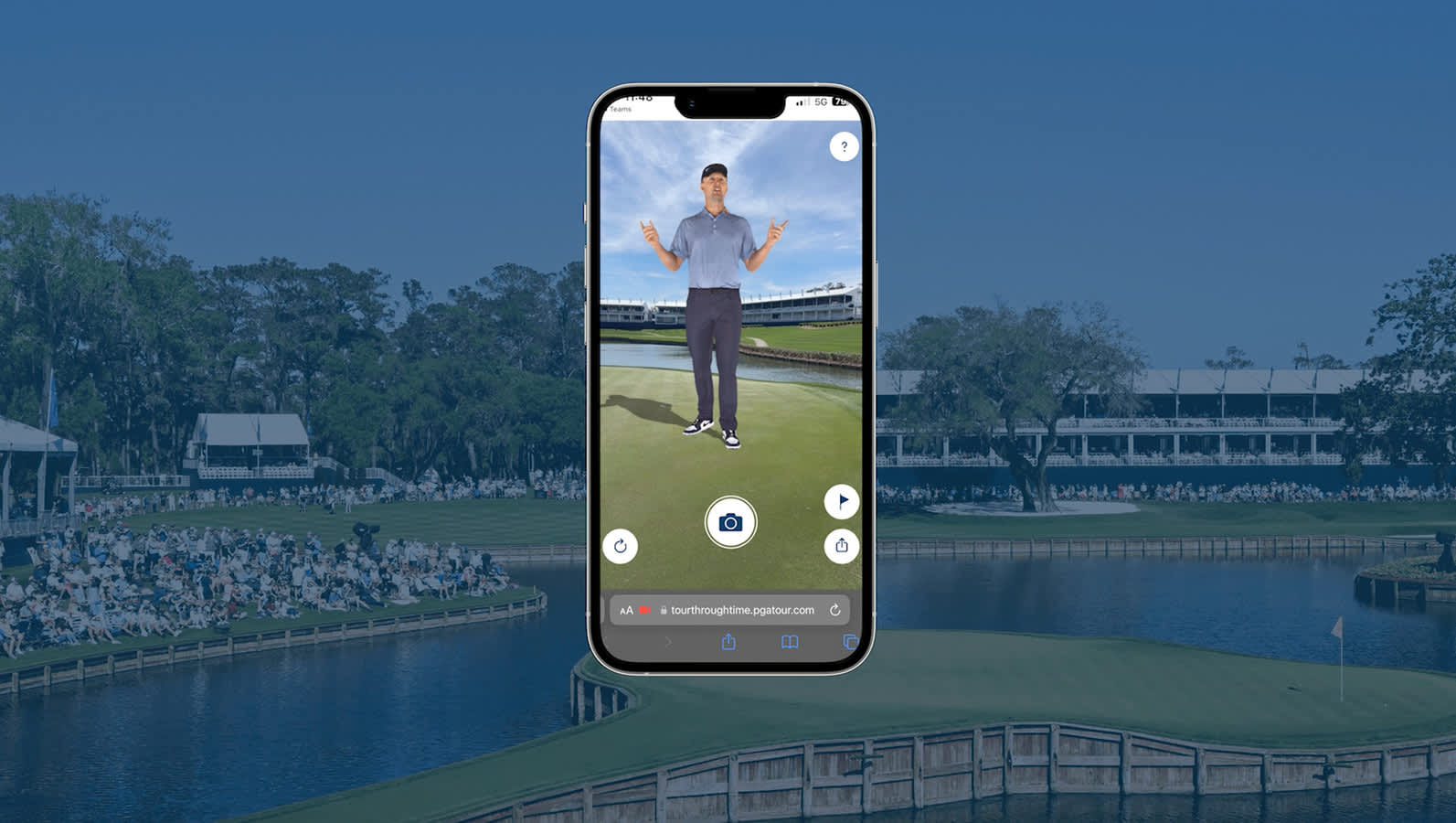 'Tour Through Time': THE PLAYERS Championship AR experience
