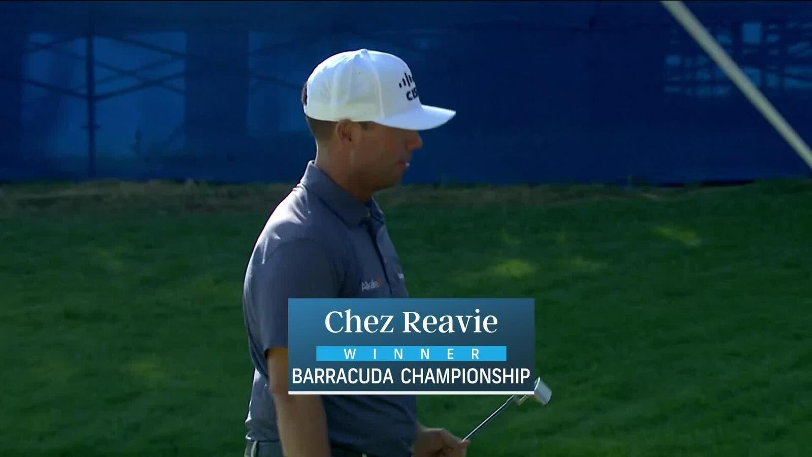 Chez Reavie pars 72nd hole to seal third victory at Barracuda