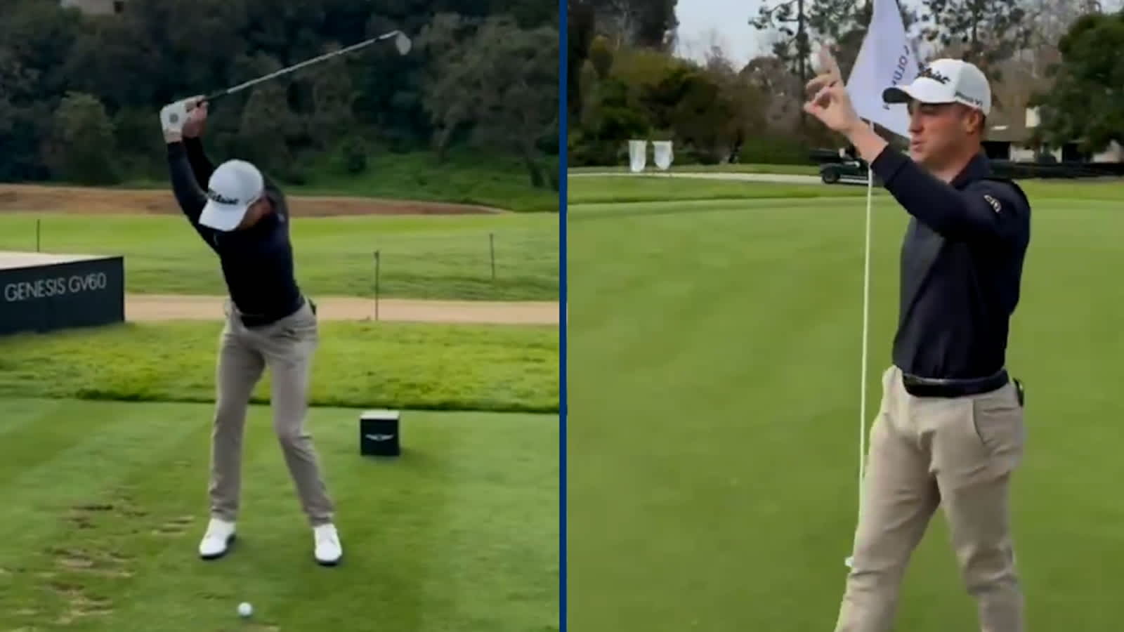 Justin Thomas makes hole-in-one at The Genesis Invitational pro-am