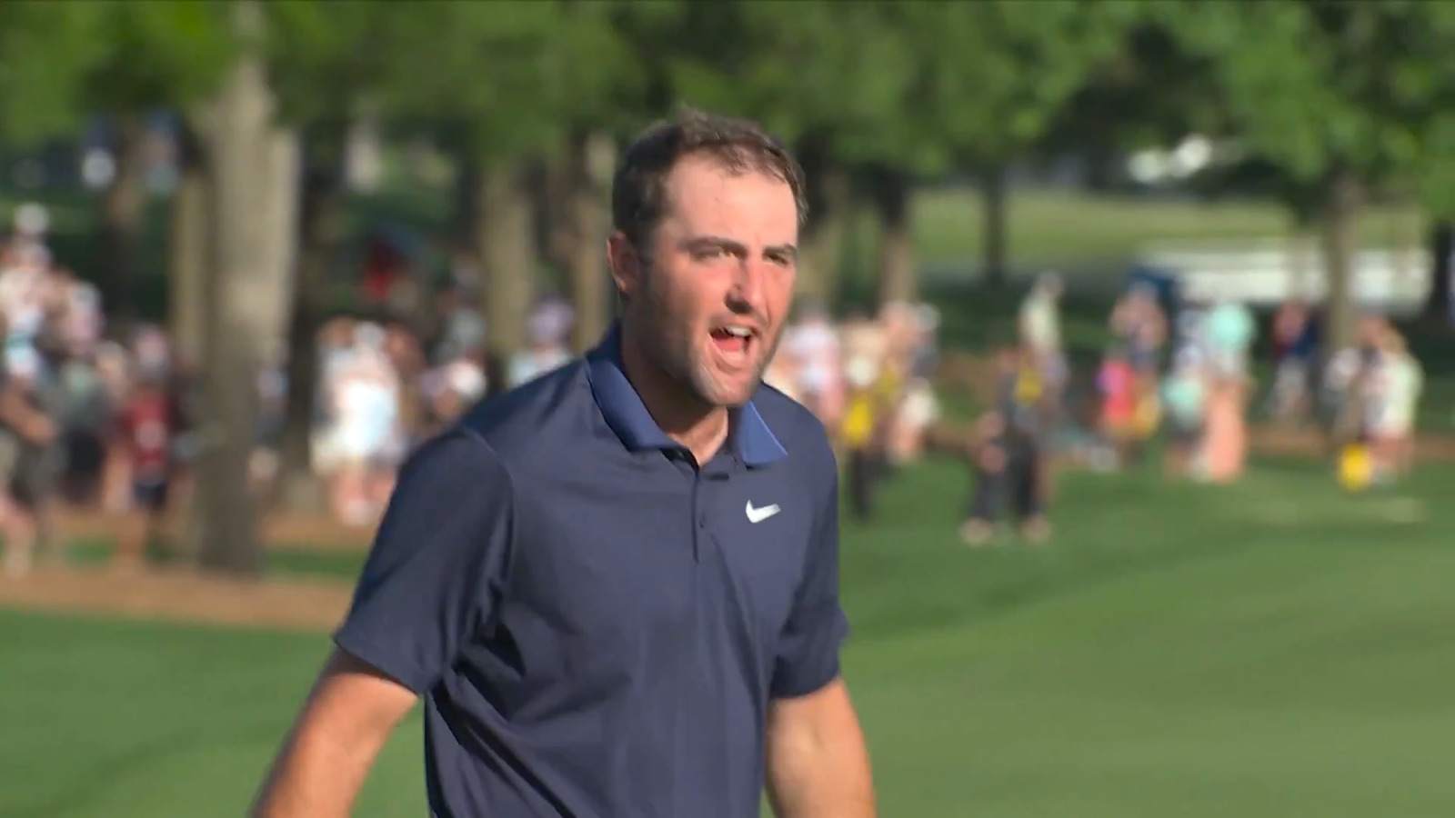 Scottie Scheffler closes on 72nd hole to seal victory at PGA Championship
