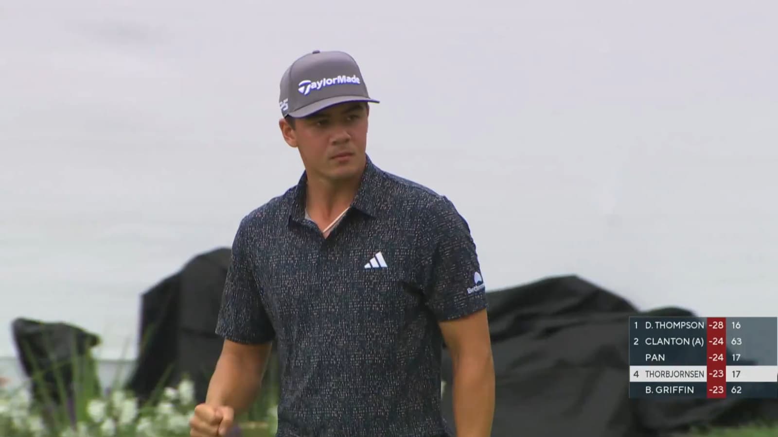 Michael Thorbjornsen finishes with 15-footer from fringe at John Deere