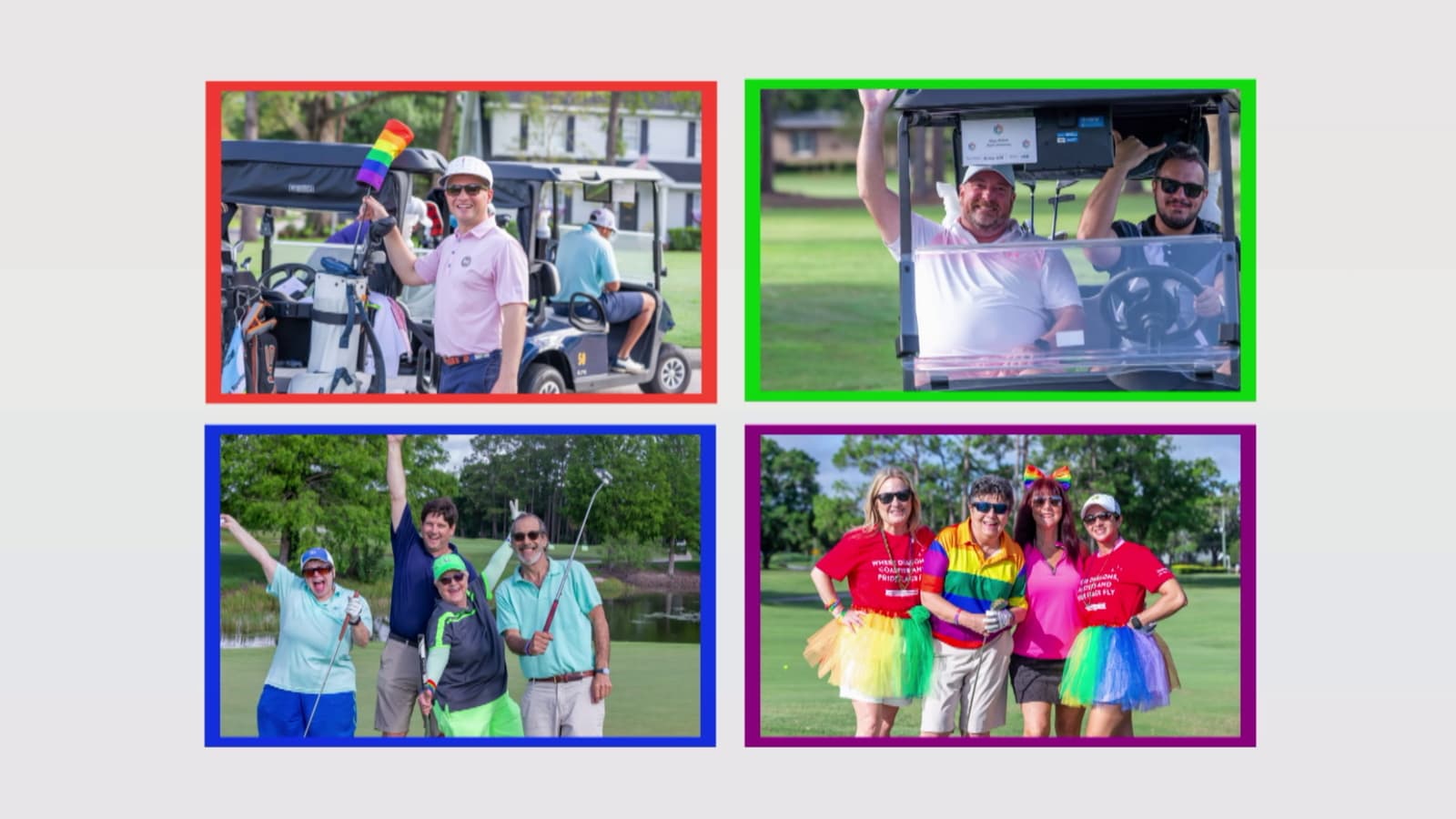 Golf Celebrates PRIDE