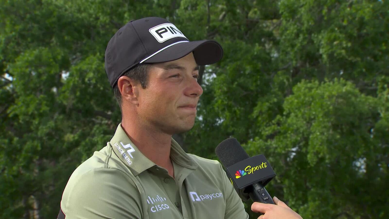 Viktor Hovland interview after Round 4 at Valspar
