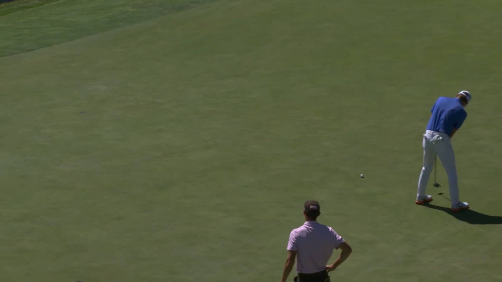 Luke Clanton fires 24-footer for birdie at Procore