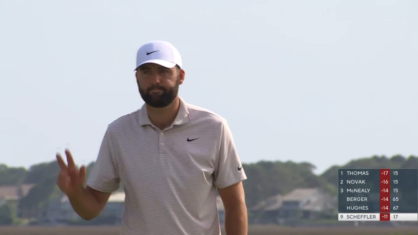 Scottie Scheffler finishes with birdie at RBC Heritage