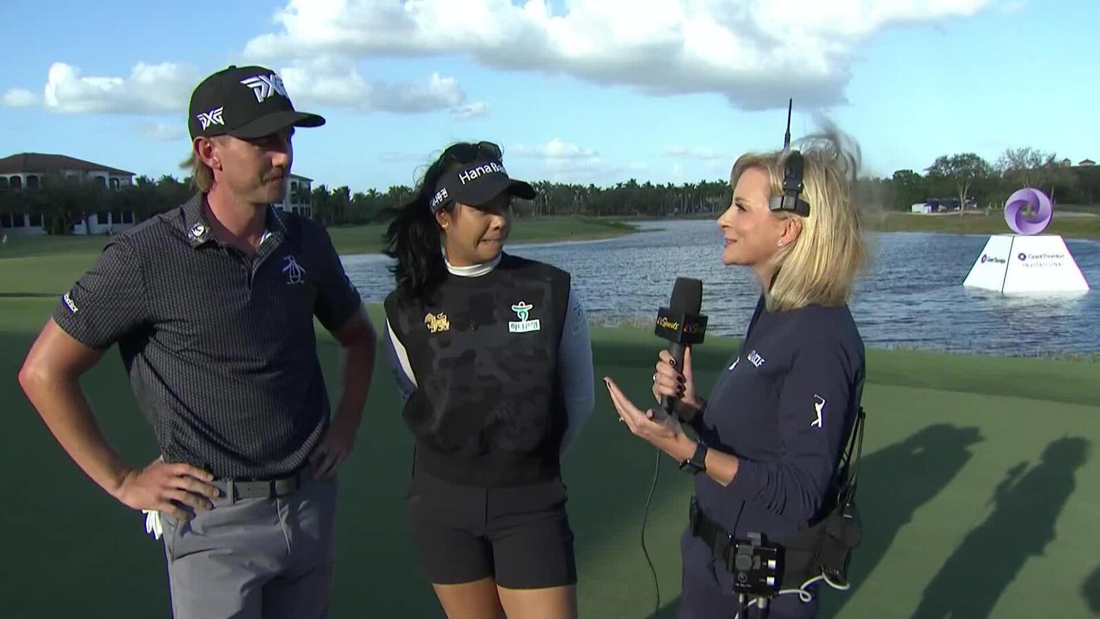 Team Knapp/Tavatanakit's interview after winning Grant Thornton