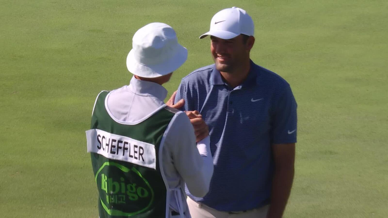 Scottie Scheffler taps in to secure wire-to-wire win at THE CJ CUP