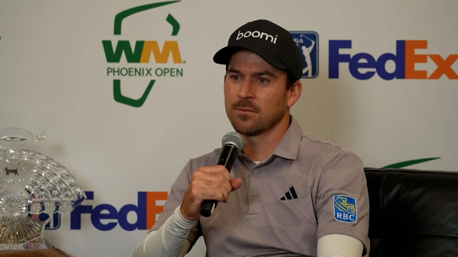 Nick Taylor news conference after winning WM Phoenix Open