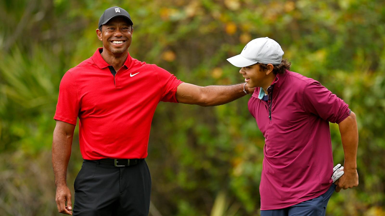 Tiger and Charlie Woods’ Father-Son mannerisms at 2023 PNC Championship