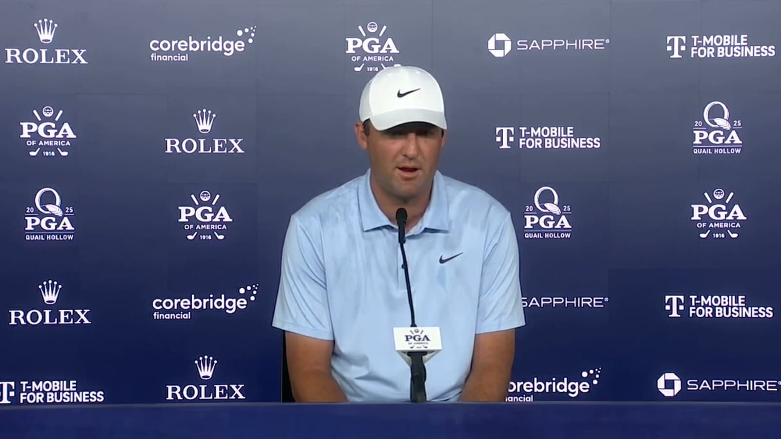 Scottie Scheffler on star grouping with Xander Schauffele, Rory McIlroy