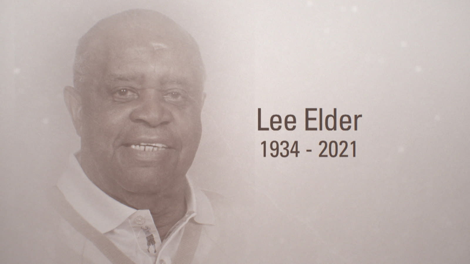 In Memoriam: Lee Elder