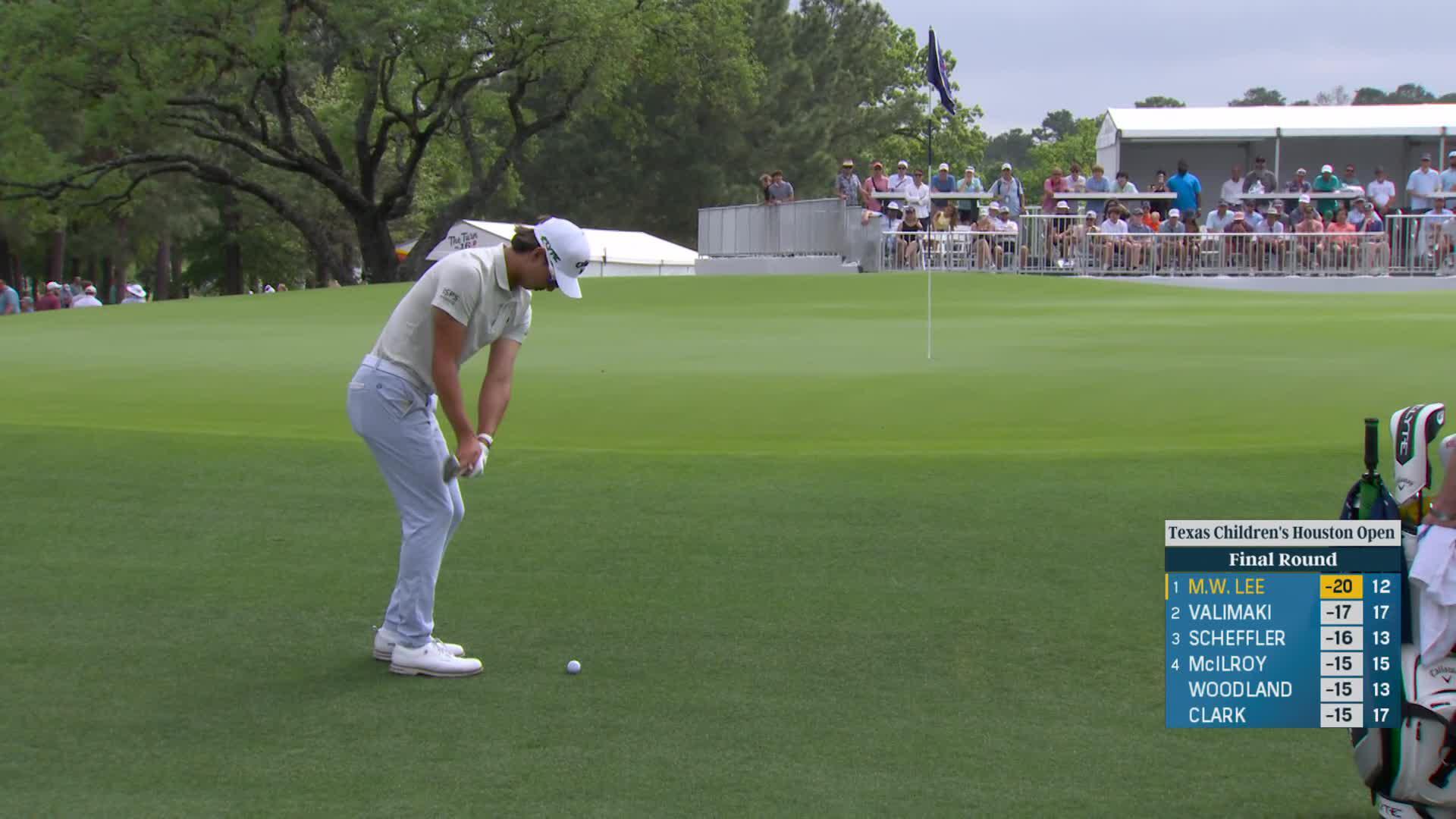 Min Woo Lee makes up-and-down birdie at Houston Open
