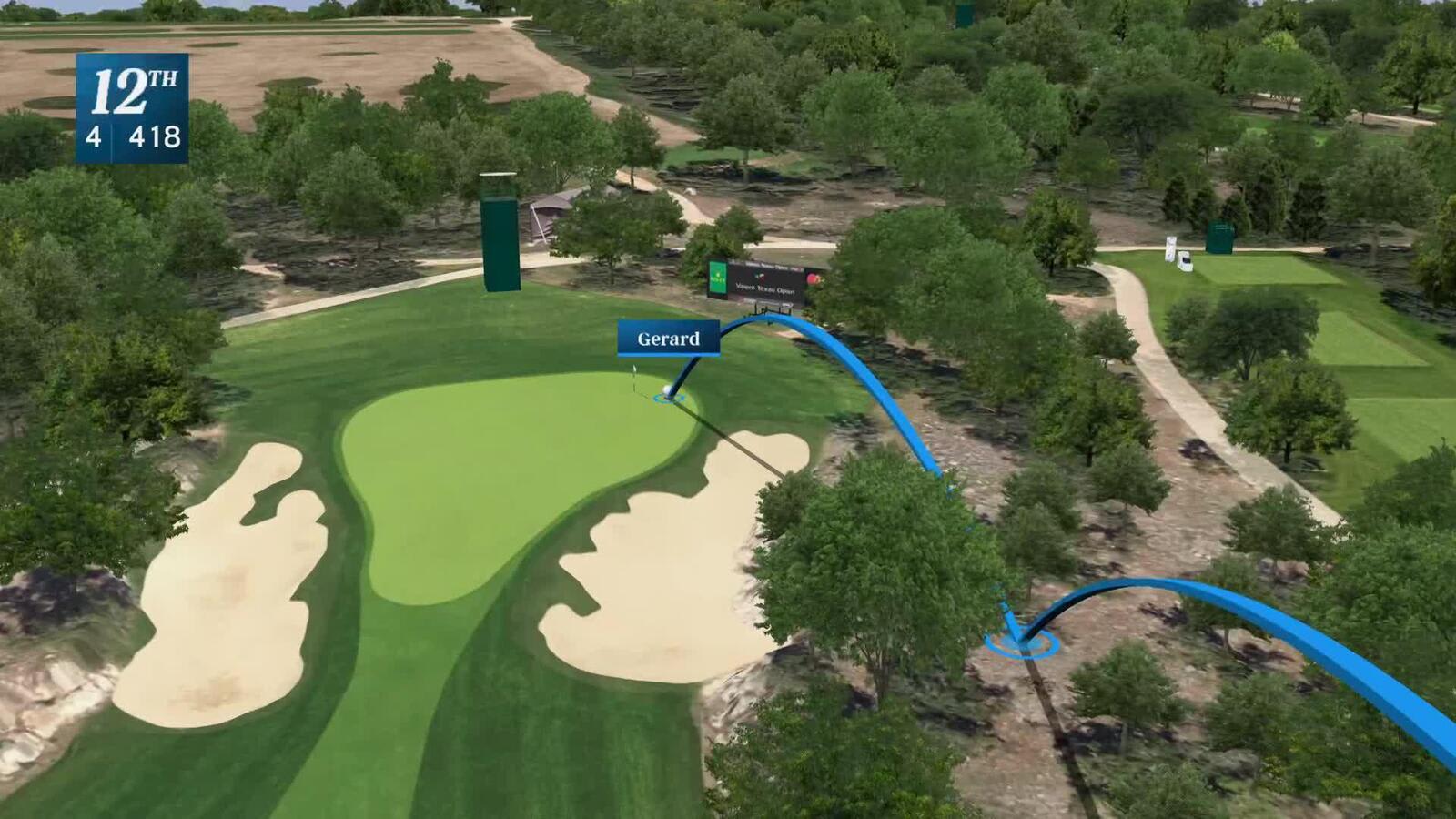 Ryan Gerard pulls off unbelievable escape to save par at Valero