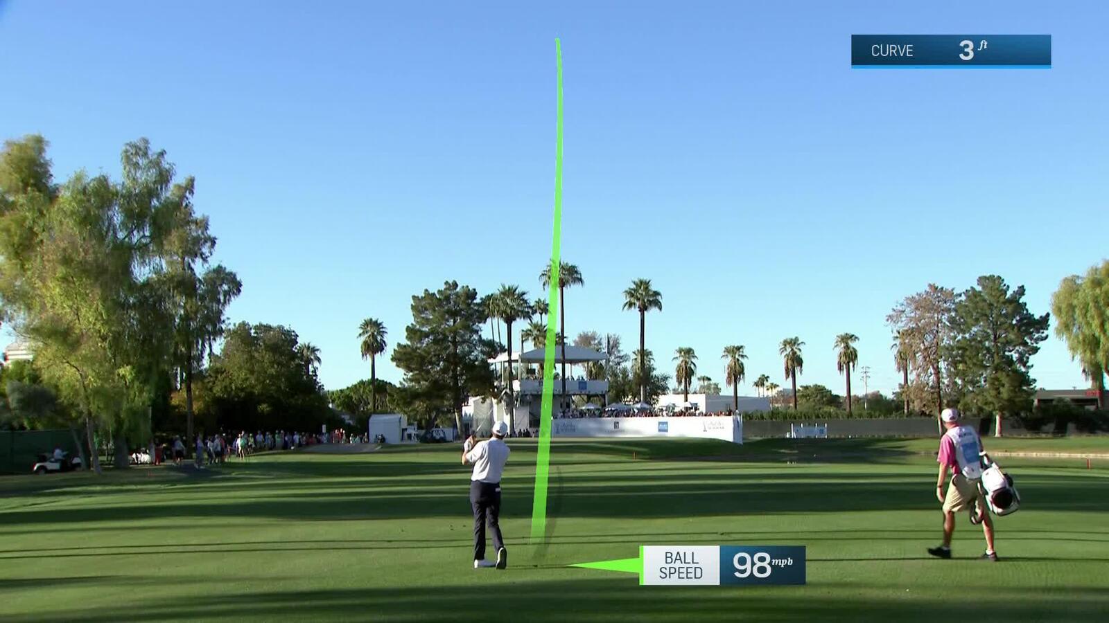 Steven Alker’s approach to inches sets up birdie at Charles Schwab Cup