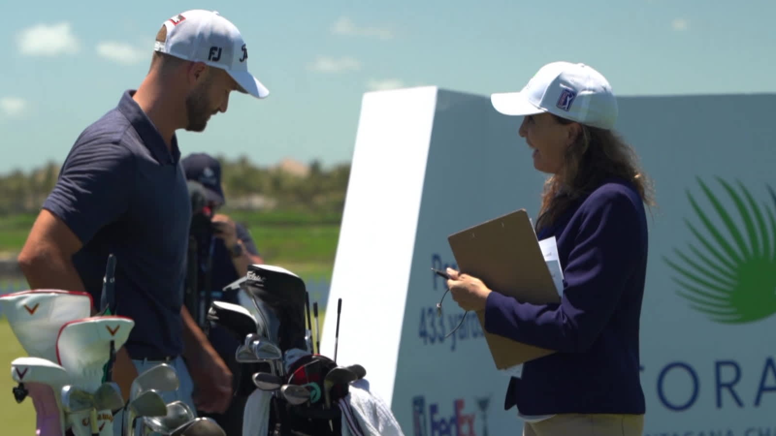 ‘I am an igniter” Corales Puntacana first tee announcer brings the energy