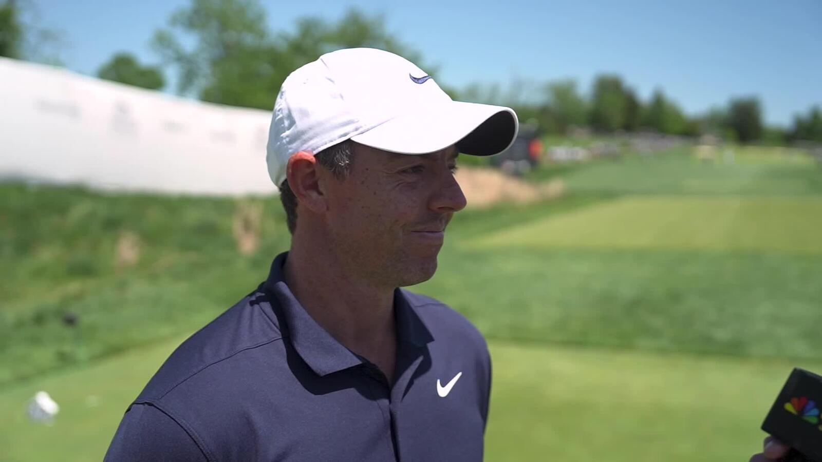 Rory McIlroy’s interview before Round 3 of the Truist Championship