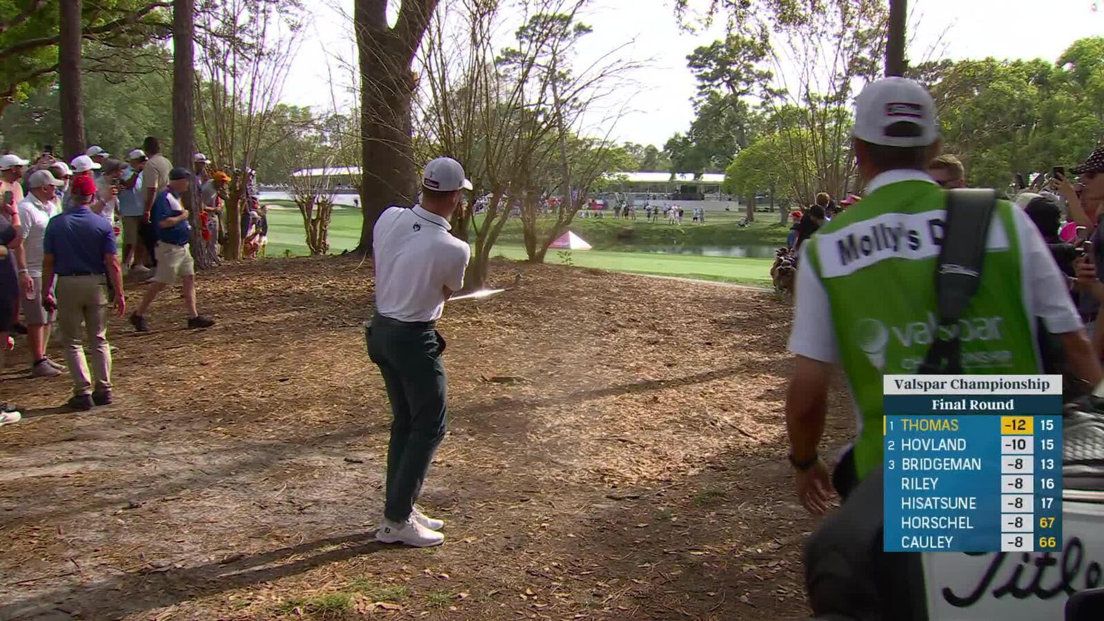 Justin Thomas’ costly drive leads to bogey at Valspar