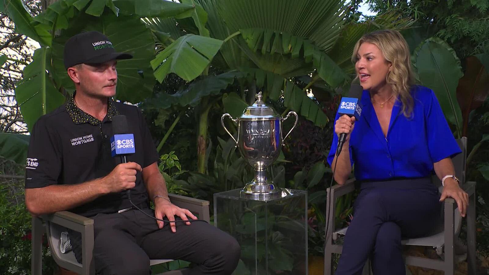 Luke Clanton's interview after Round 4 of Wyndham Championship