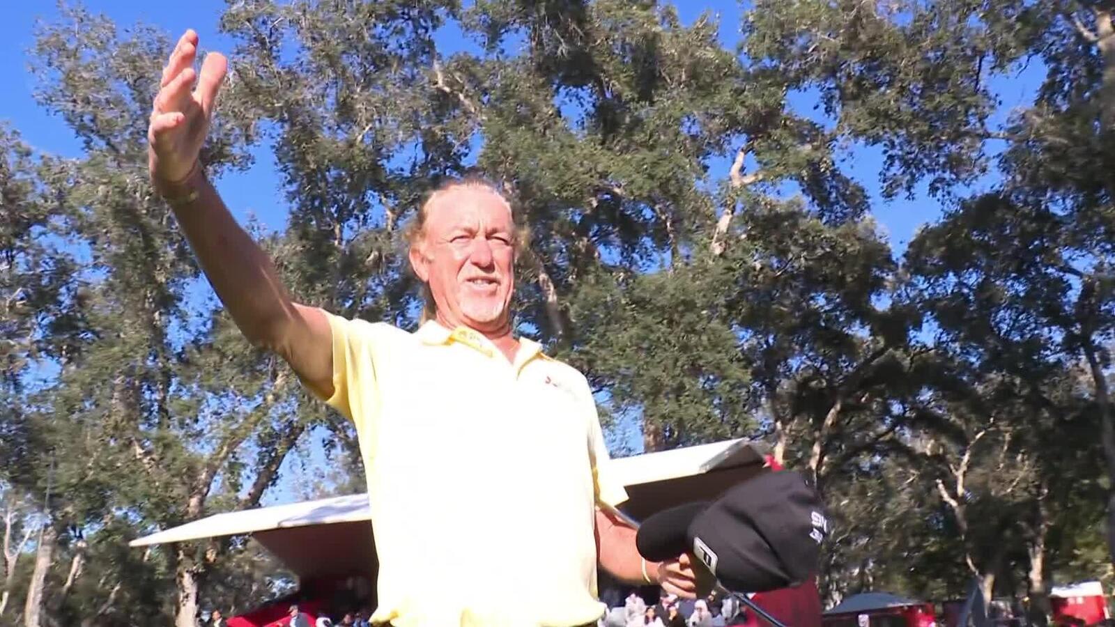 Miguel Angel Jiménez pars the last to secure win at the Trophy Hassan II