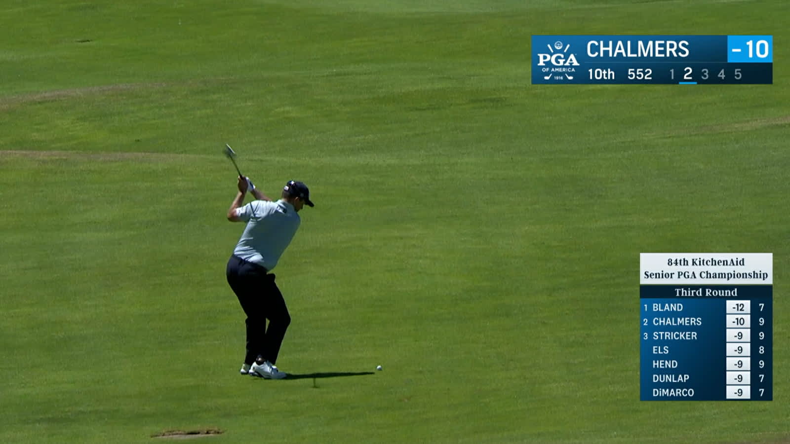 Greg Chalmers uses nice approach to set up birdie at KitchenAid Senior PGA