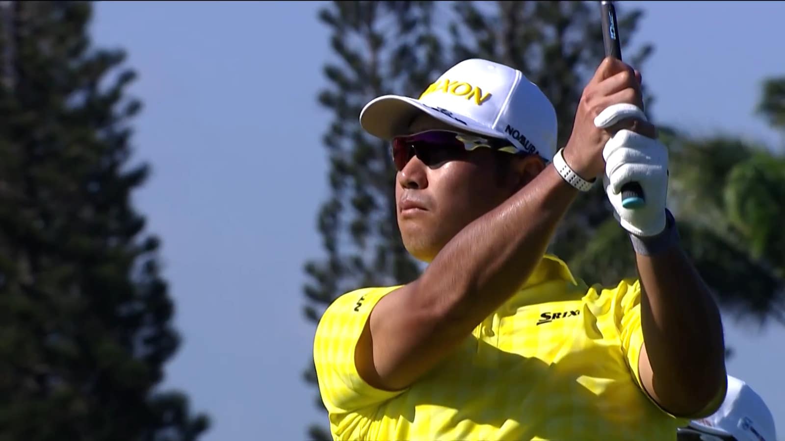 Hideki Matsuyama holes out from 107 yards for Eagle at The Sentry