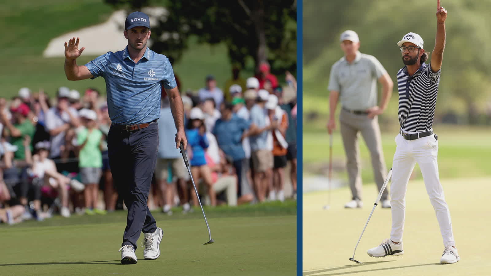 Akshay Bhatia and Denny McCarthy hole clutch putts to force playoff at Valero