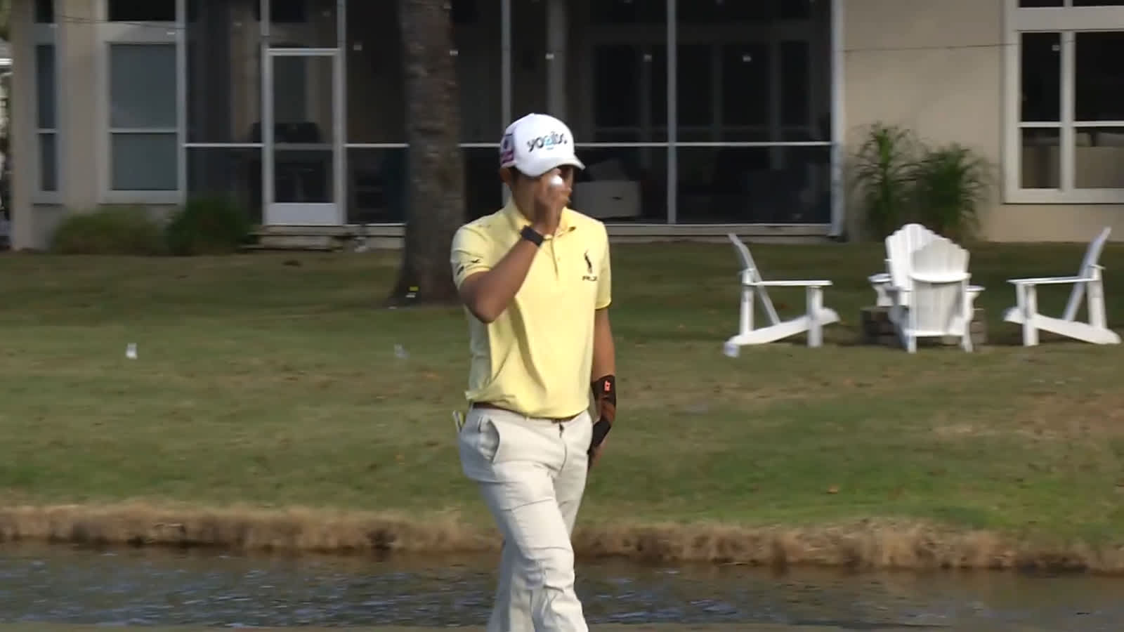 Takumi Kanaya makes birdie on No. 16 at PGA TOUR Q-School
