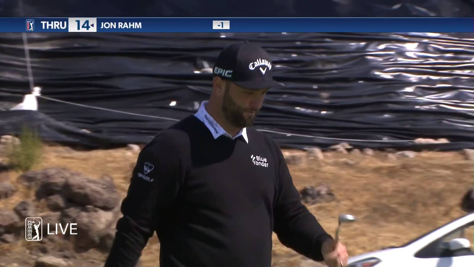 Jon Rahm's bunker play leads to birdie at Fortinet Championship